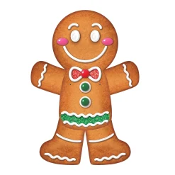 Windy City Novelties Gingerbread Man 36" Jointed Cutout