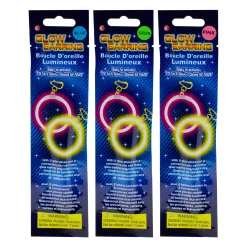 Outlet Windy City Novelties Glow Hoop Earrings