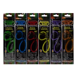 Best Windy City Novelties Glow in the Dark Assorted Colors Eyeglasses