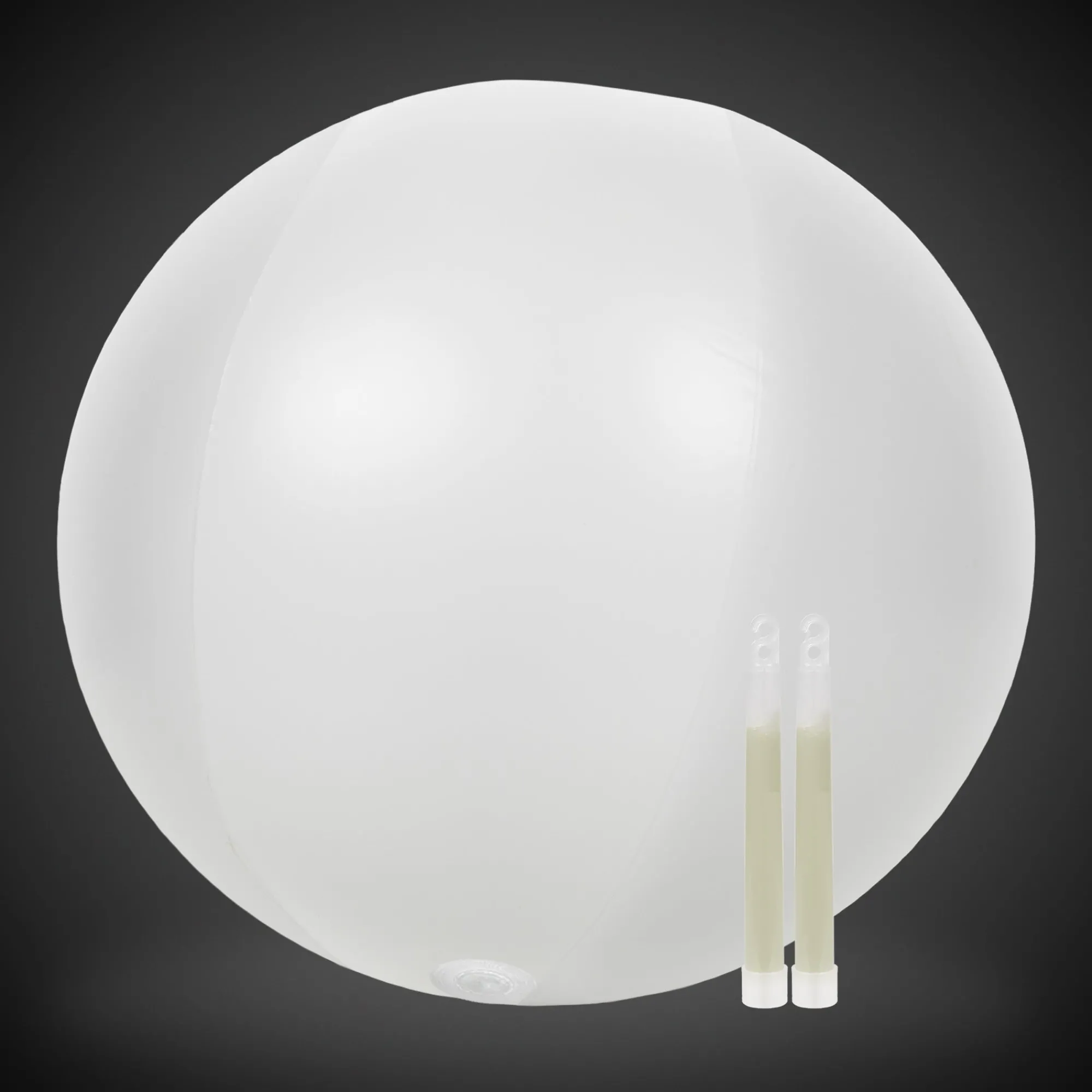 Windy City Novelties Glow in the Dark 24" Beach Ball Blue