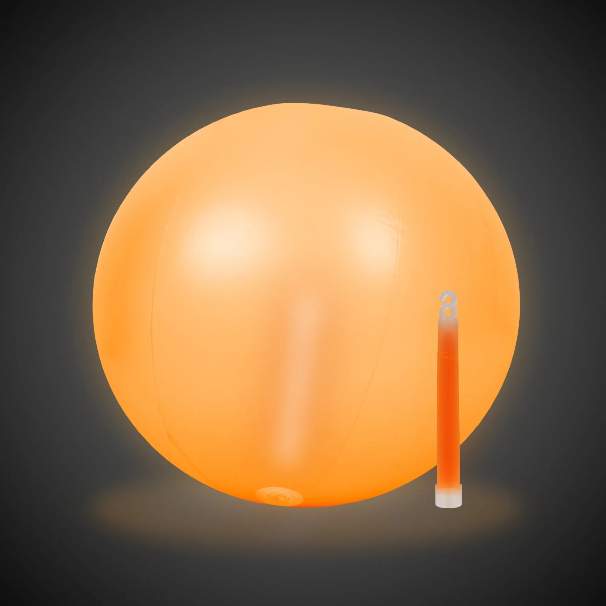 Online Windy City Novelties Glow in the Dark 12" Beach Ball Orange