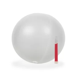 Windy City Novelties Glow in the Dark 12" Beach Ball Pink