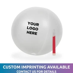 Windy City Novelties Glow in the Dark 12" Beach Ball Pink