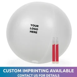 New Windy City Novelties Glow in the Dark 24" Beach Ball Pink