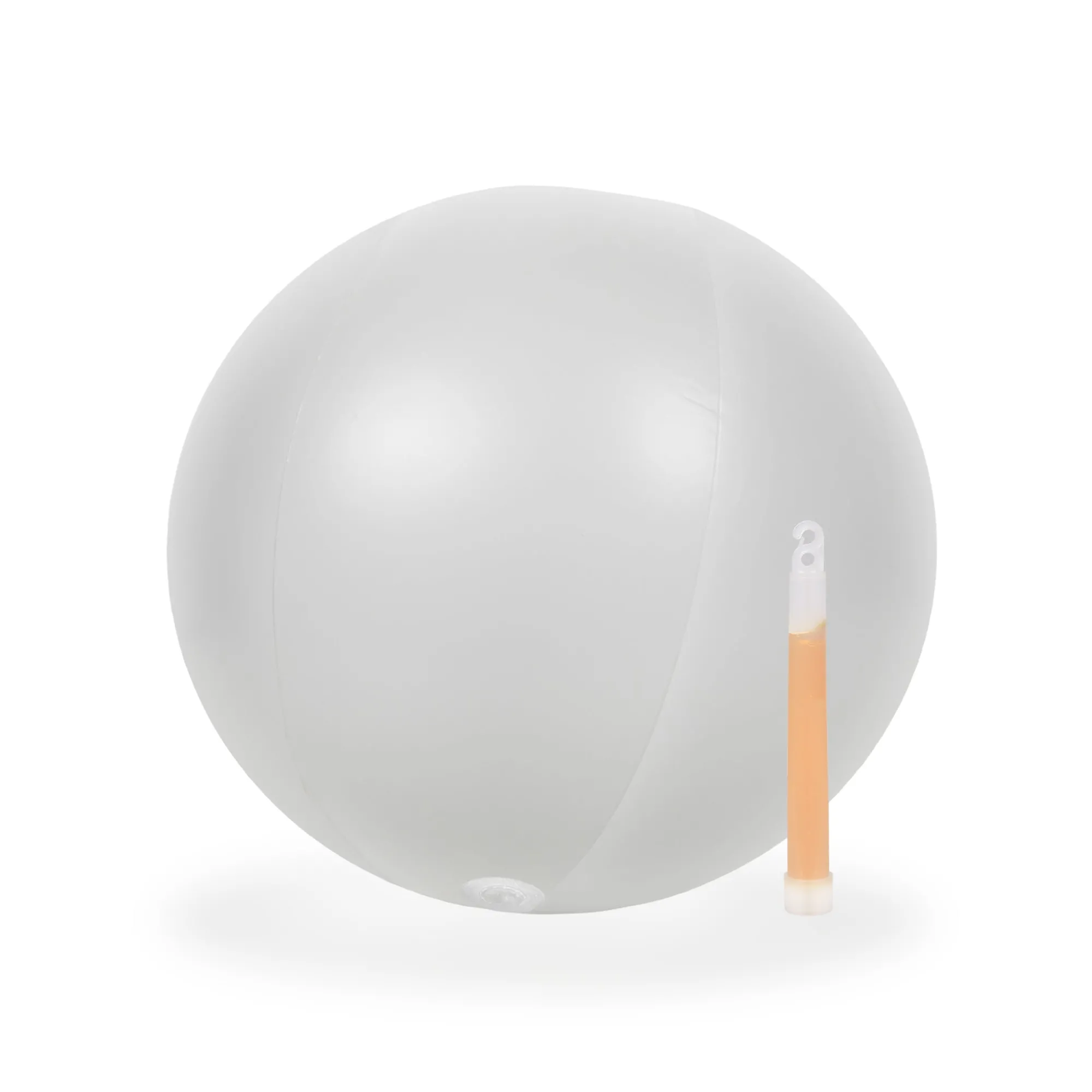Windy City Novelties Glow in the Dark 12" Beach Ball White