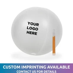 Windy City Novelties Glow in the Dark 12" Beach Ball Yellow