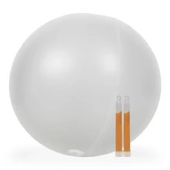 Best Windy City Novelties Glow in the Dark 24" Beach Ball Yellow