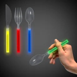 New Windy City Novelties Glow Knives, Forks and Spoons