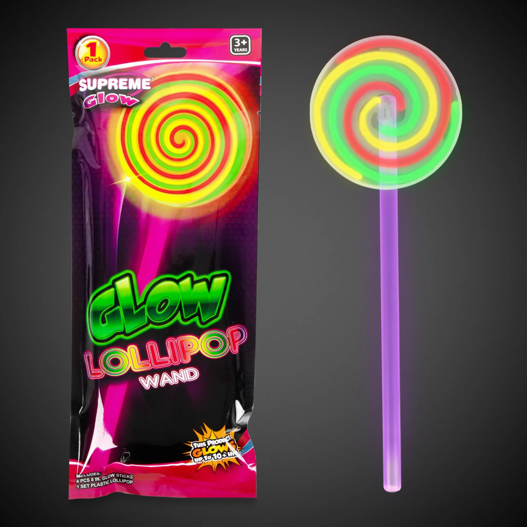 Clearance Windy City Novelties Glow Lollipop Wand