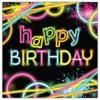 Hot Windy City Novelties Glow Party Birthday Lunch Napkins