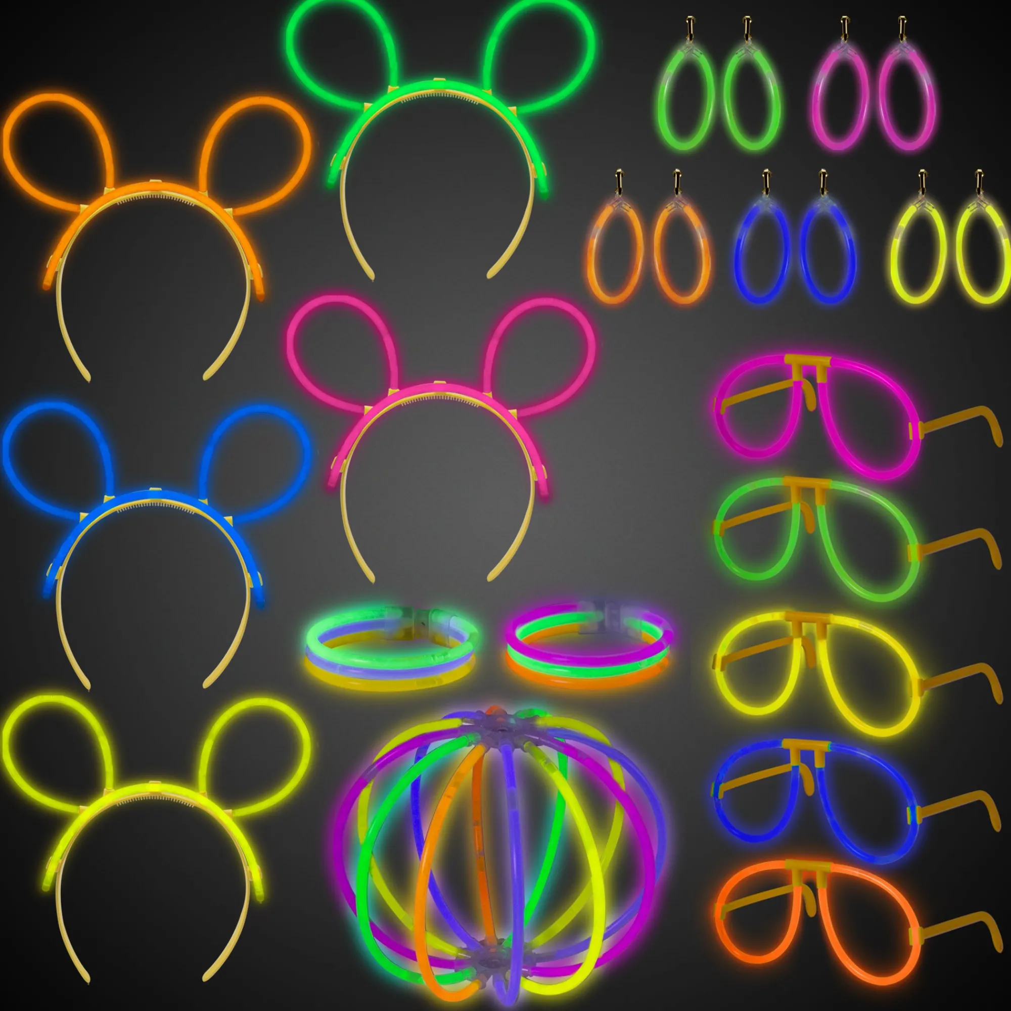 Best Windy City Novelties Glow Party 100 Pack