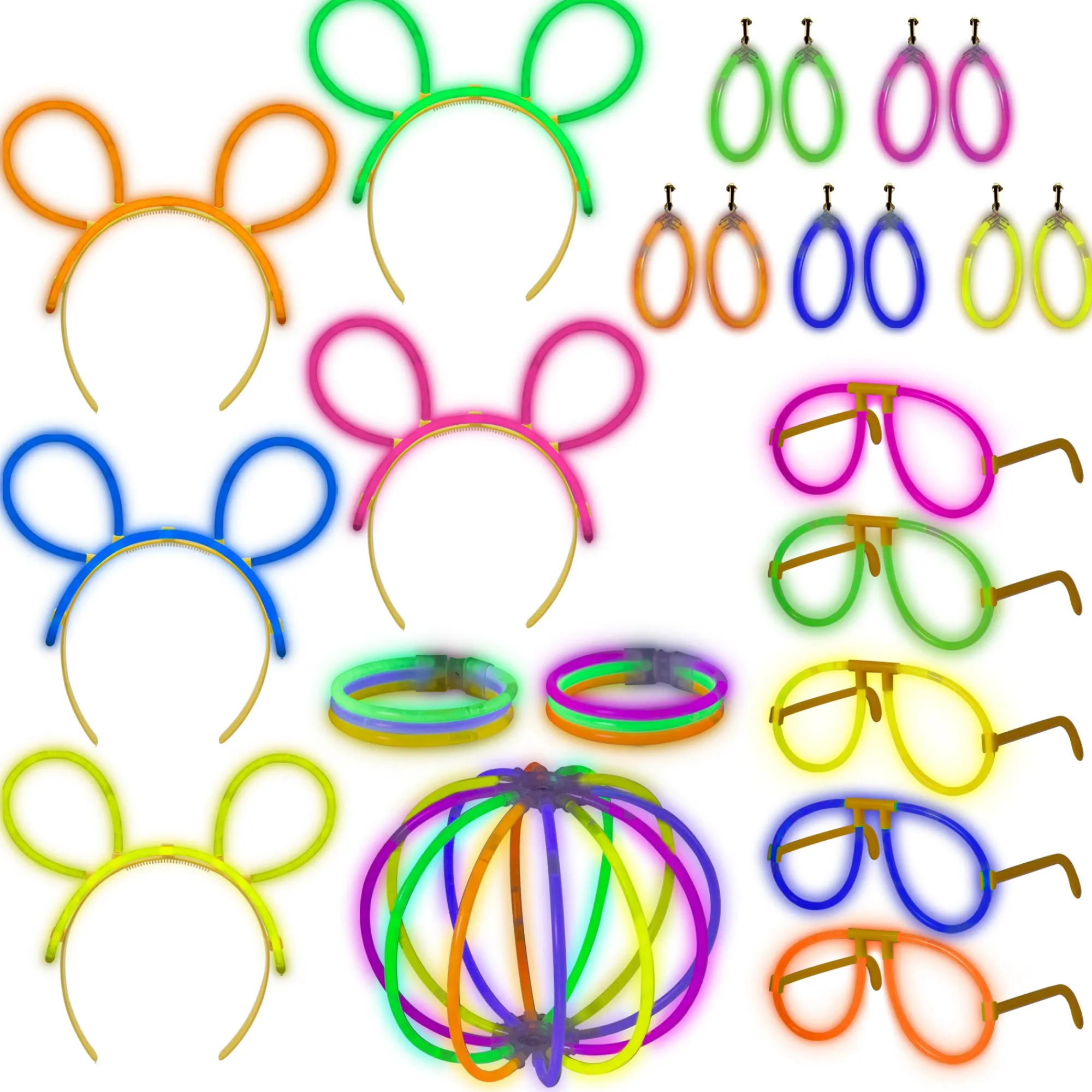 Best Windy City Novelties Glow Party 100 Pack