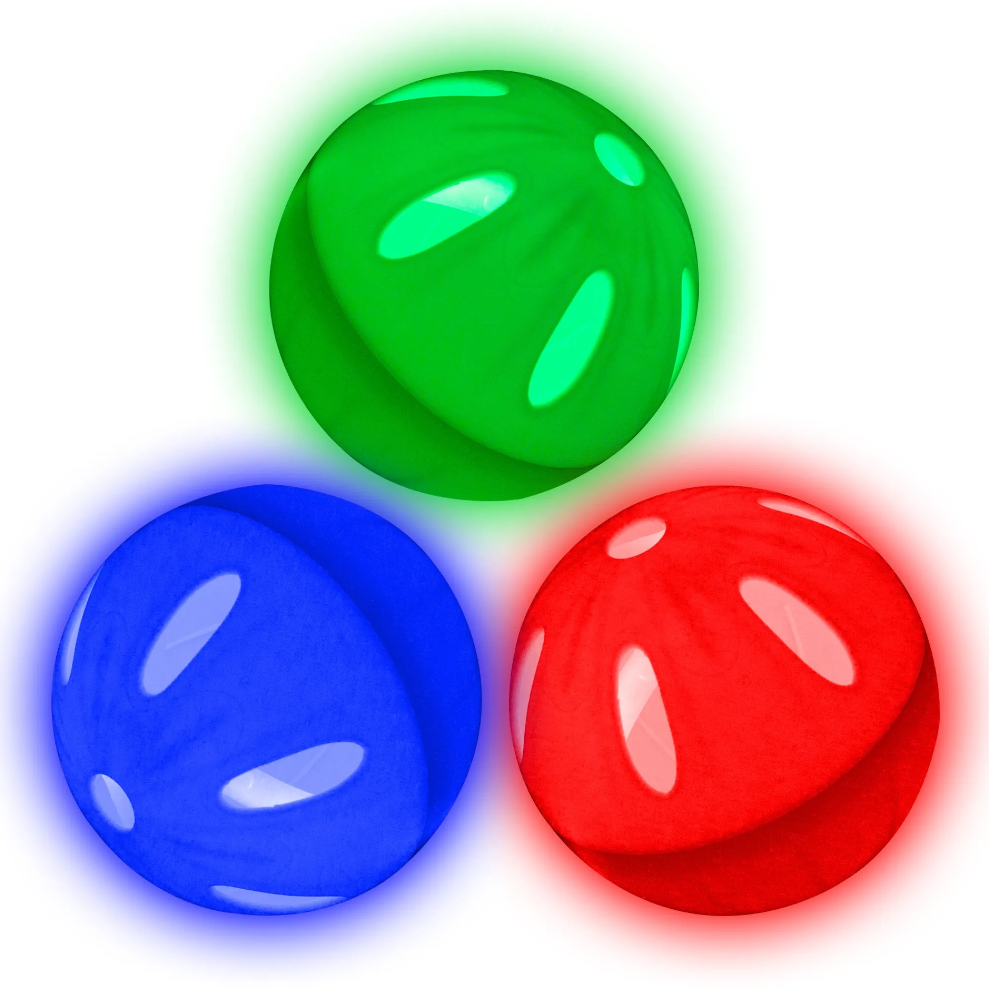 Best Windy City Novelties Glow Perforated Plastic Practice Balls