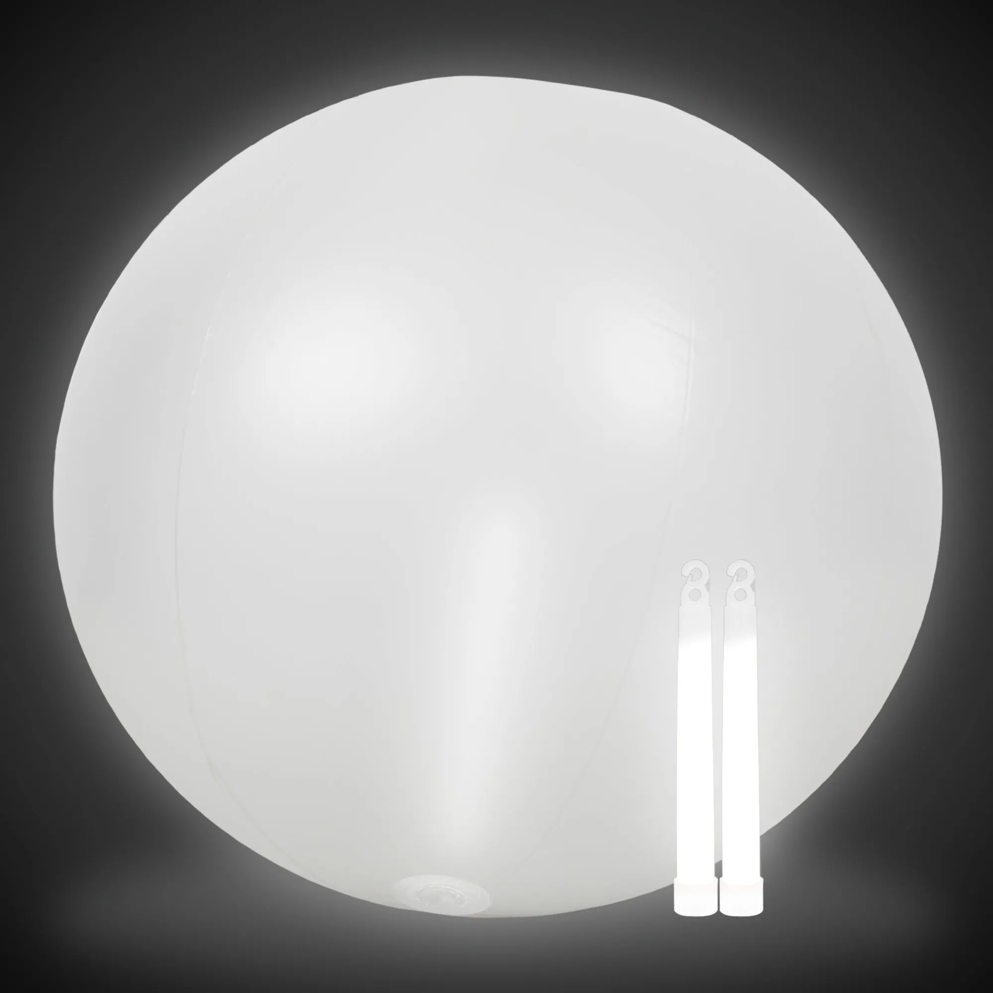 Sale Windy City Novelties Glow 24" Beach Ball White