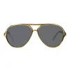 Best Windy City Novelties Gold Aviator Sunglasses