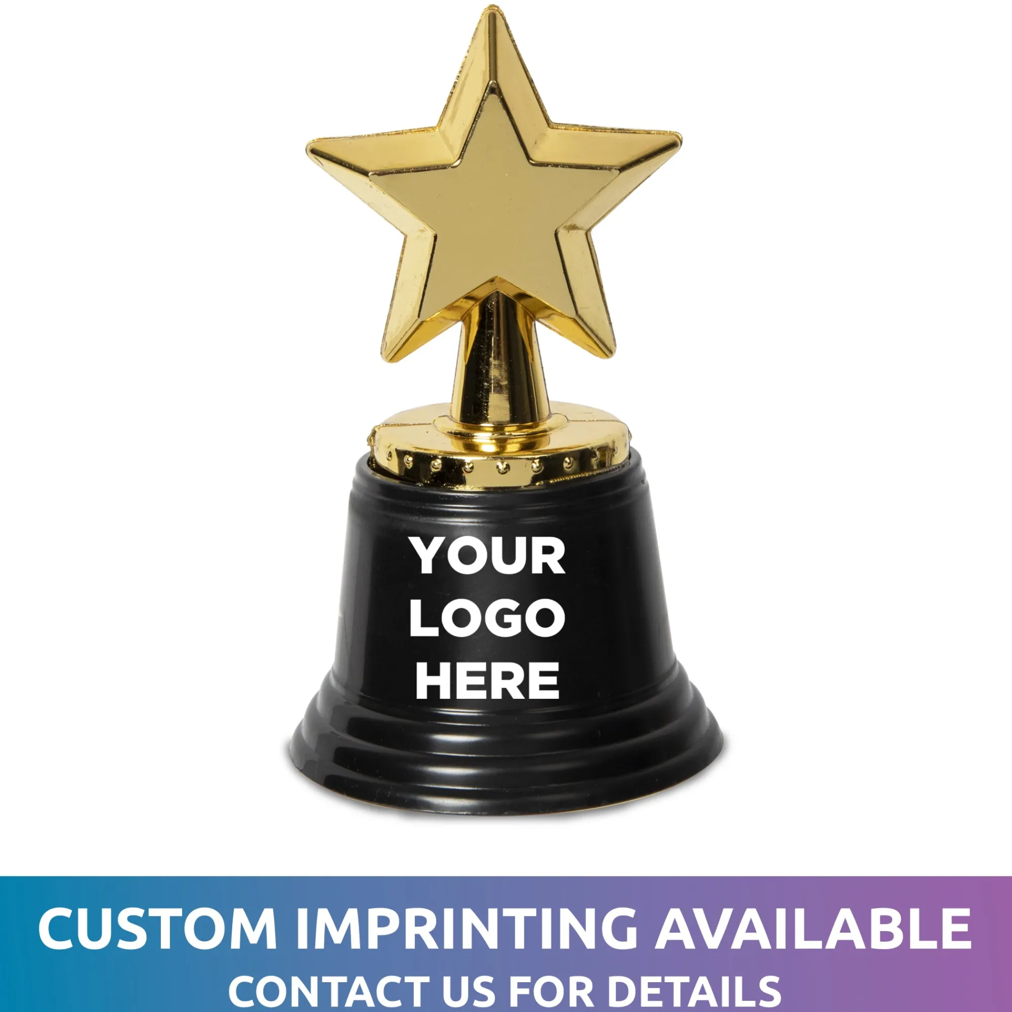 Best Windy City Novelties Gold Award Star Trophy
