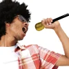 Windy City Novelties Gold Glitter Microphones