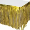 Discount Windy City Novelties Gold Metallic Fringe Table Skirt
