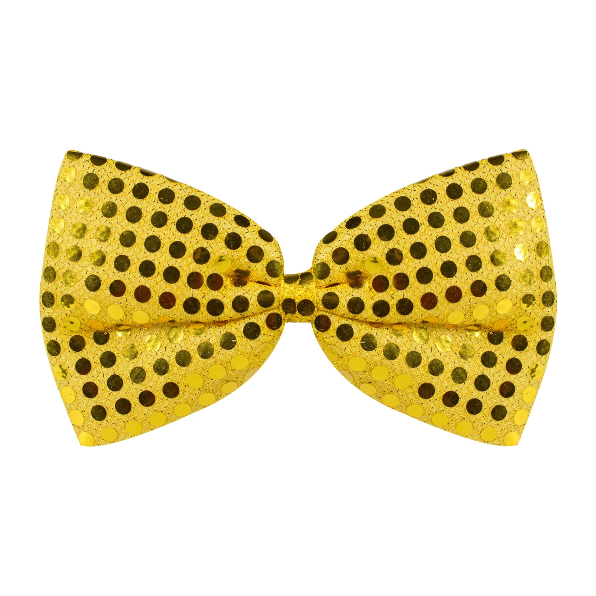 Windy City Novelties Gold Sequin Bow Tie