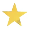 Hot Windy City Novelties Gold Star Foil Cutout