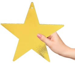 Hot Windy City Novelties Gold Star Foil Cutout