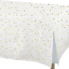 Clearance Windy City Novelties Gold Stars Vinyl Table Cover