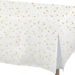 Clearance Windy City Novelties Gold Stars Vinyl Table Cover