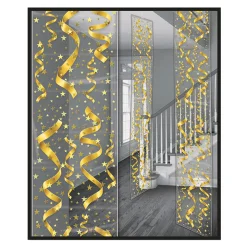 Discount Windy City Novelties Gold Swirl Party Panels