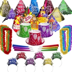 Discount Windy City Novelties Grand Slam New Year Party Kit For 100