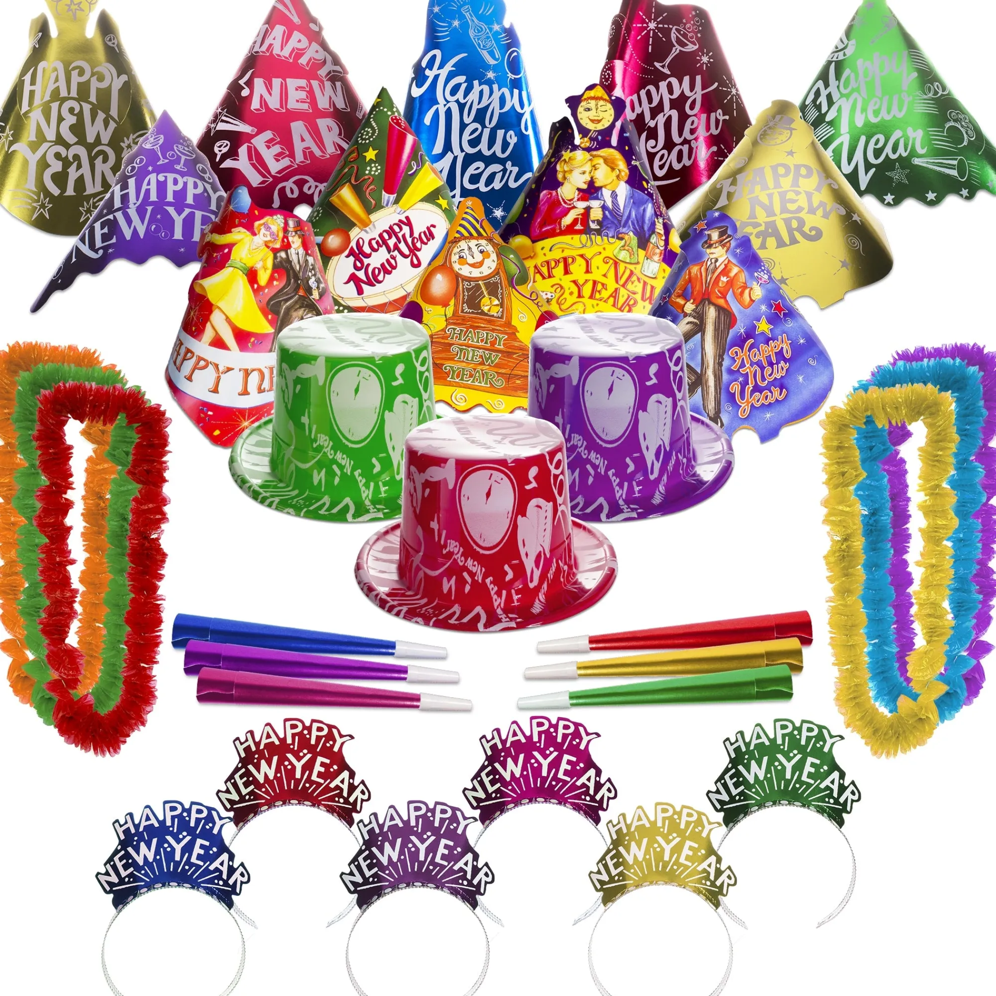 Discount Windy City Novelties Grand Slam New Year Party Kit For 100
