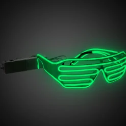 Online Windy City Novelties Green EL Wire Slotted Shades