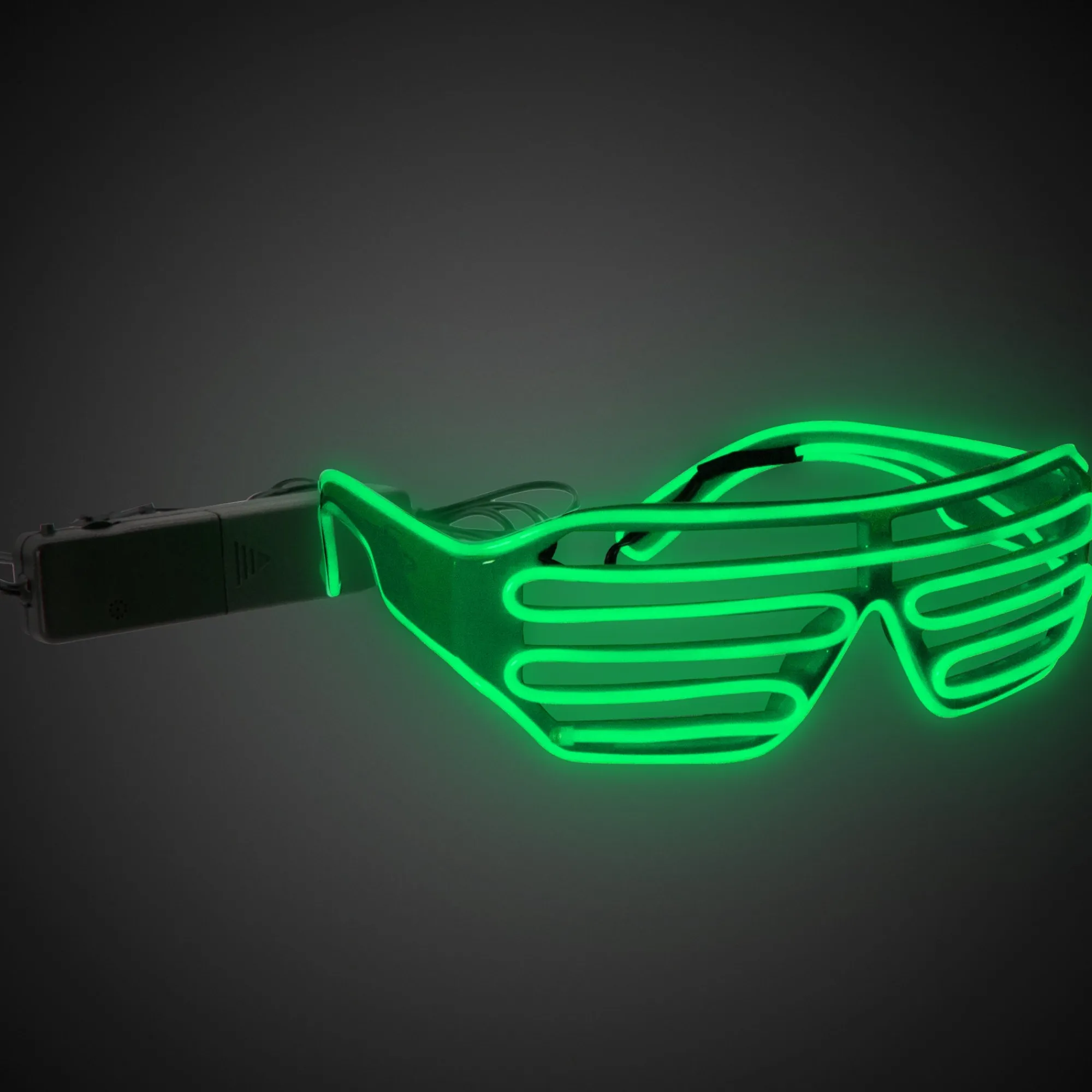 Online Windy City Novelties Green EL Wire Slotted Shades