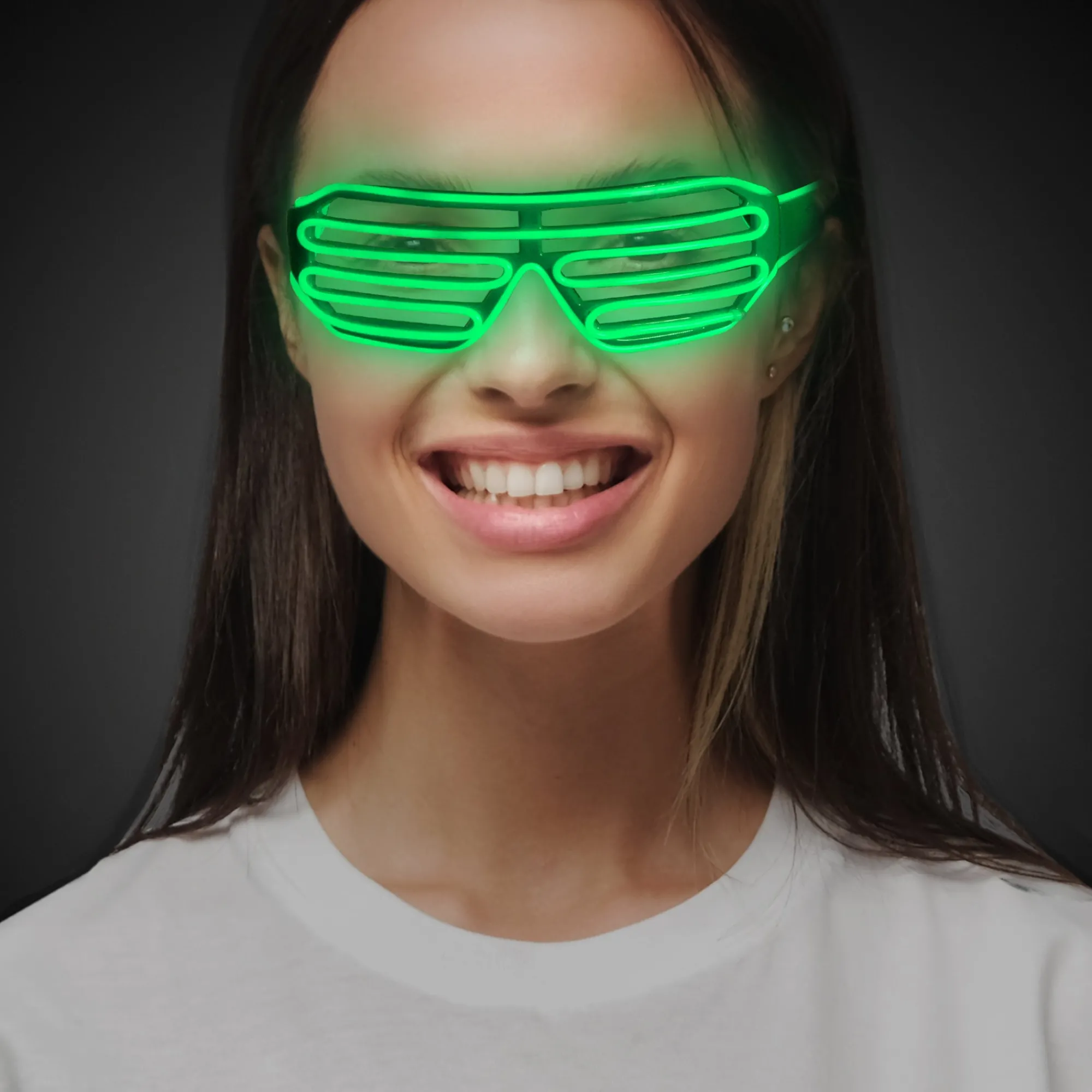 Online Windy City Novelties Green EL Wire Slotted Shades