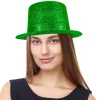 Online Windy City Novelties Green Glitter Top Hat