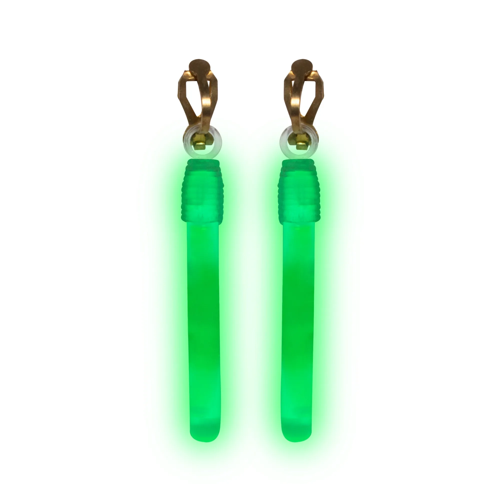 Best Windy City Novelties Glow Clip-On Earrings Green