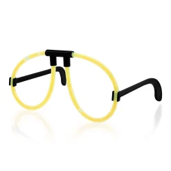 Hot Windy City Novelties Glow Eyeglasses Green