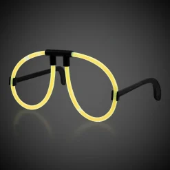 Hot Windy City Novelties Glow Eyeglasses Green