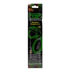 Hot Windy City Novelties Glow Eyeglasses Green