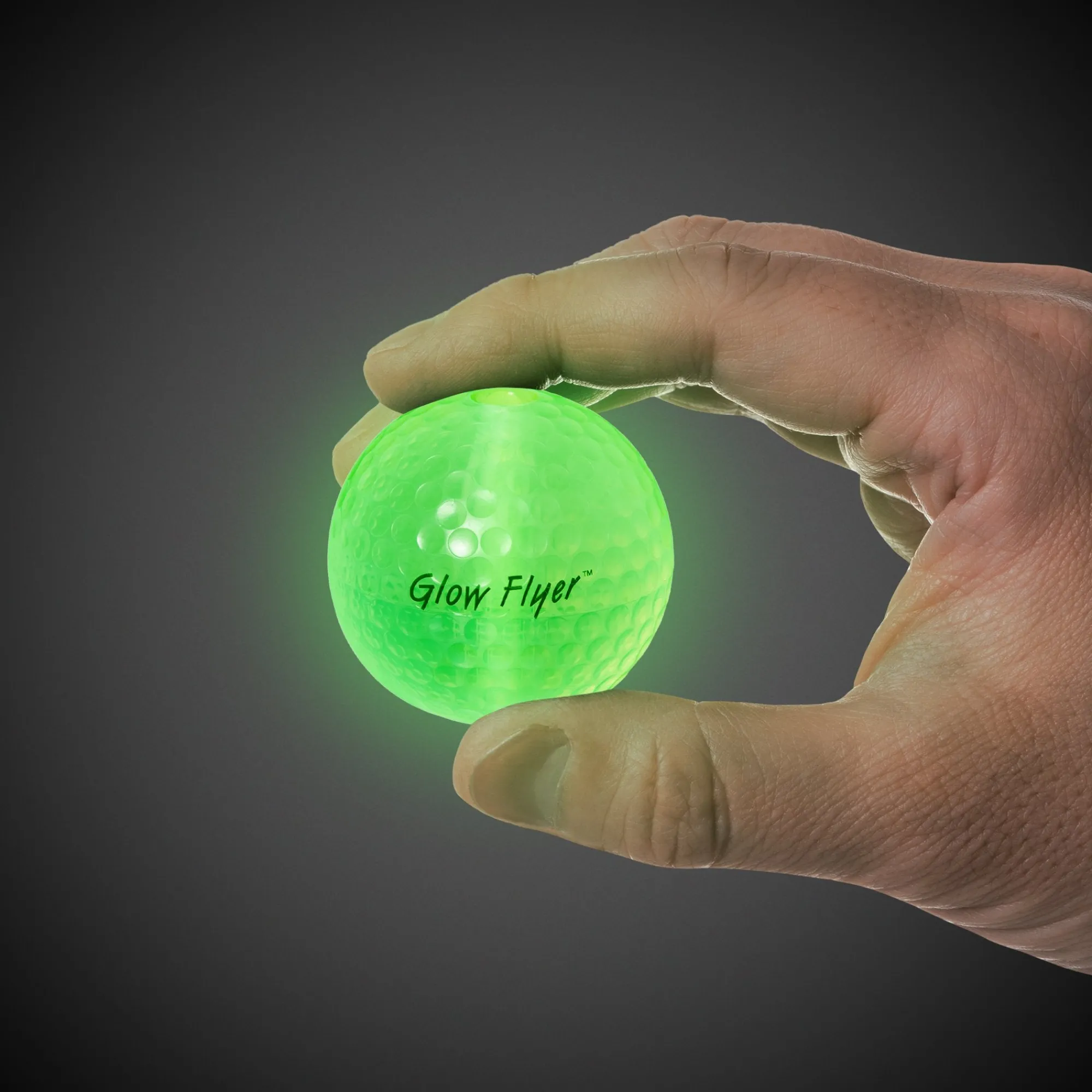 Windy City Novelties Green Glow Flyer Golf Ball