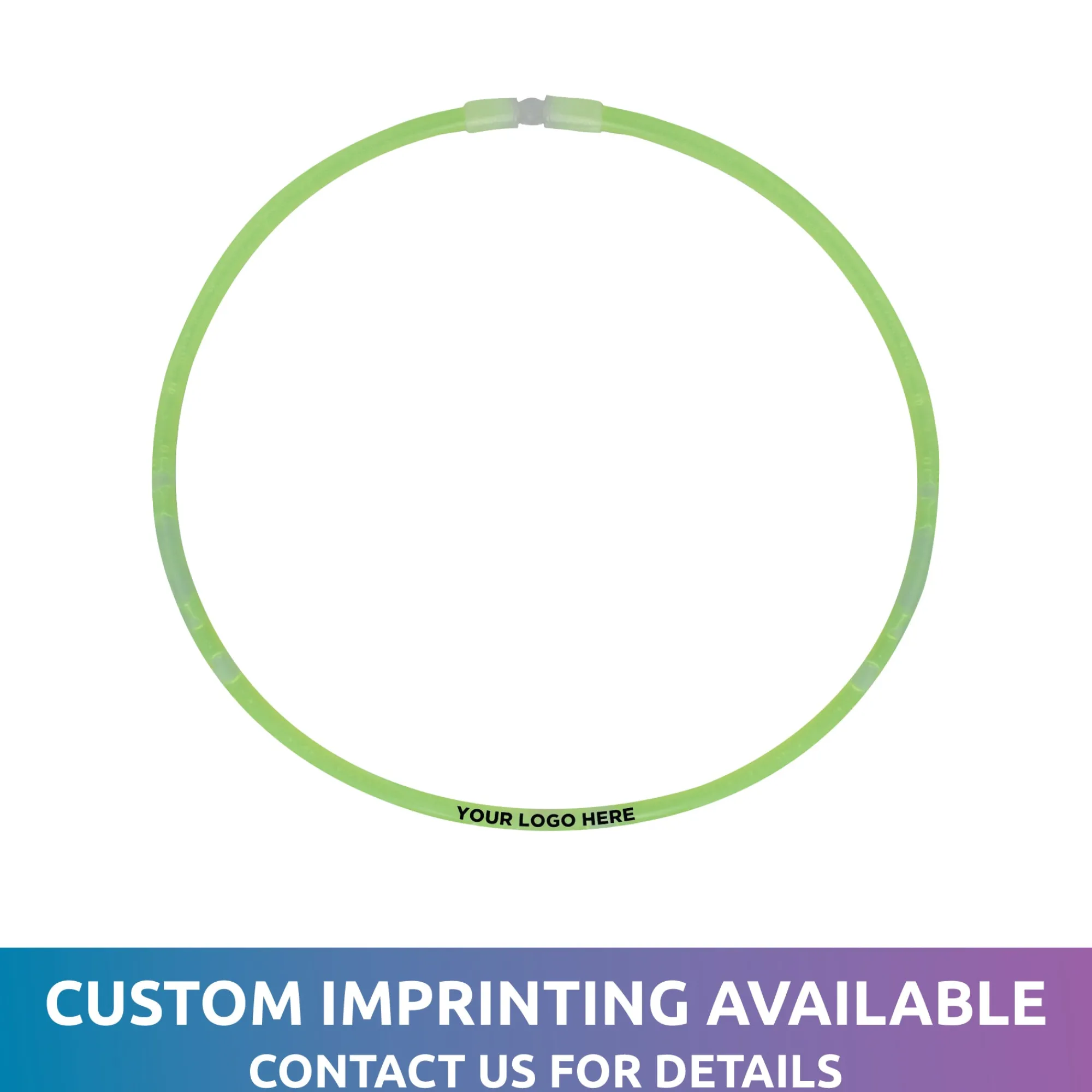 Outlet Windy City Novelties 22" Glow Necklaces Green