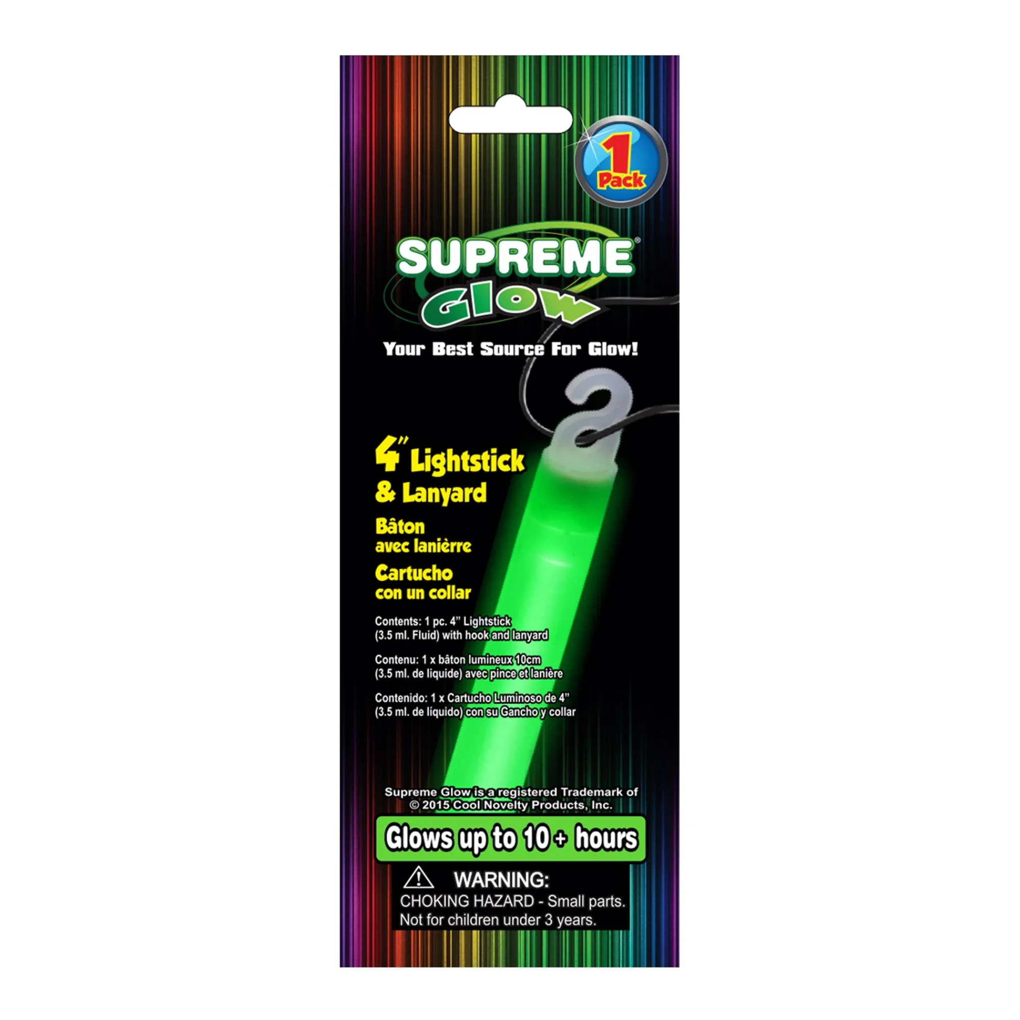 Clearance Windy City Novelties 4" Glow Stick Green