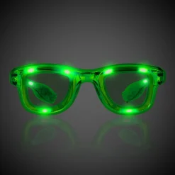 Best Windy City Novelties LED Retro Sunglasses Green