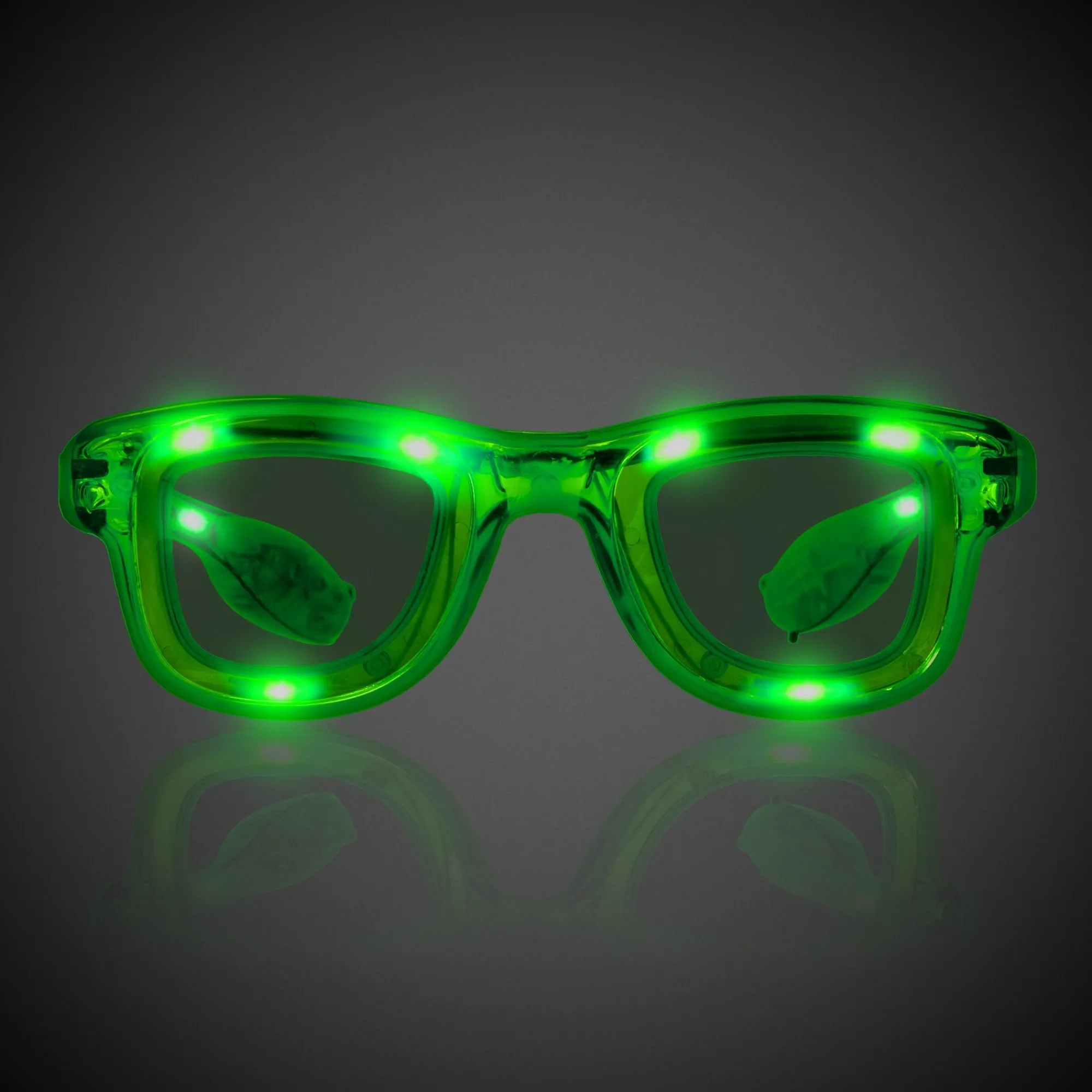 Best Windy City Novelties LED Retro Sunglasses Green