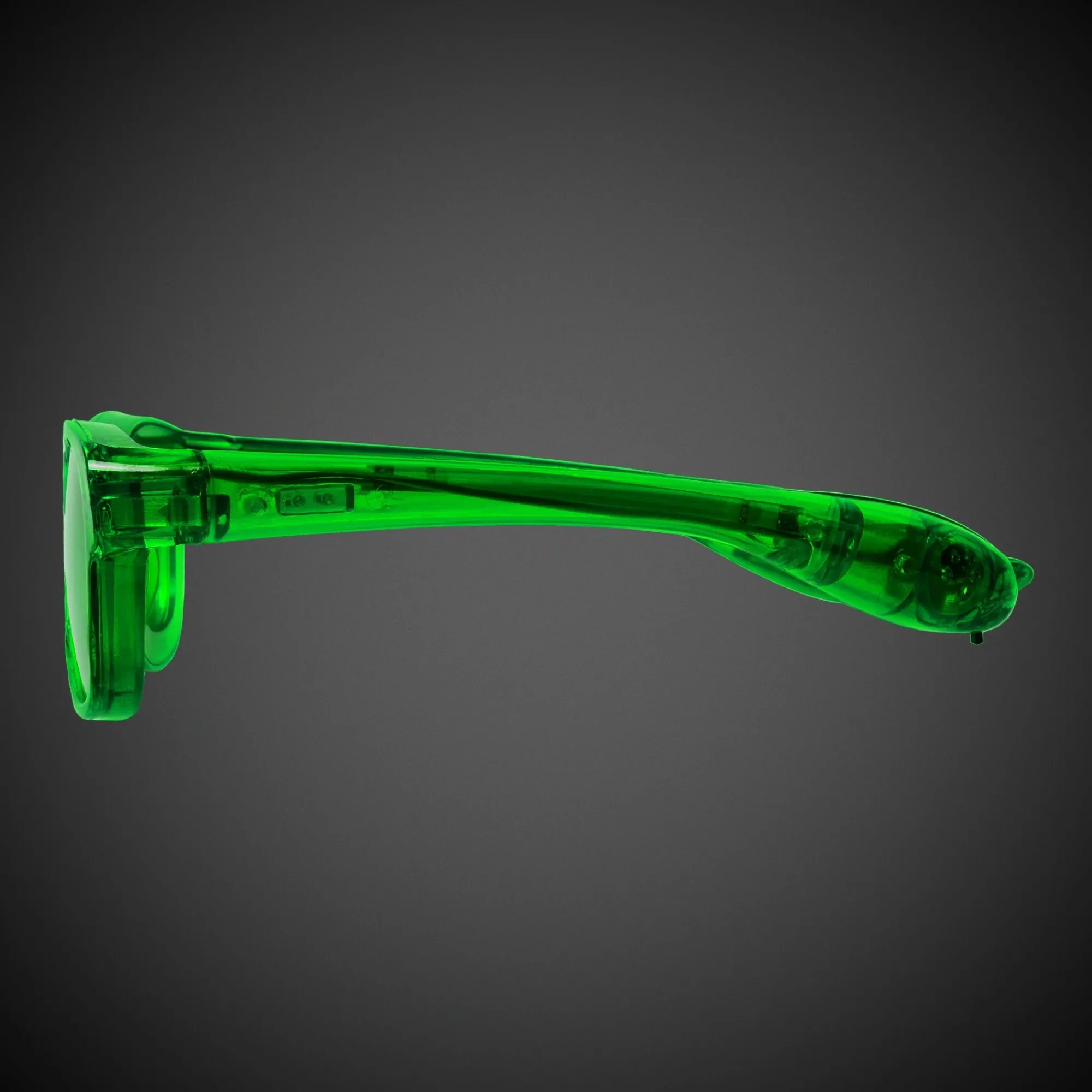 Best Windy City Novelties LED Retro Sunglasses Green