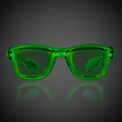 Best Windy City Novelties LED Retro Sunglasses Green