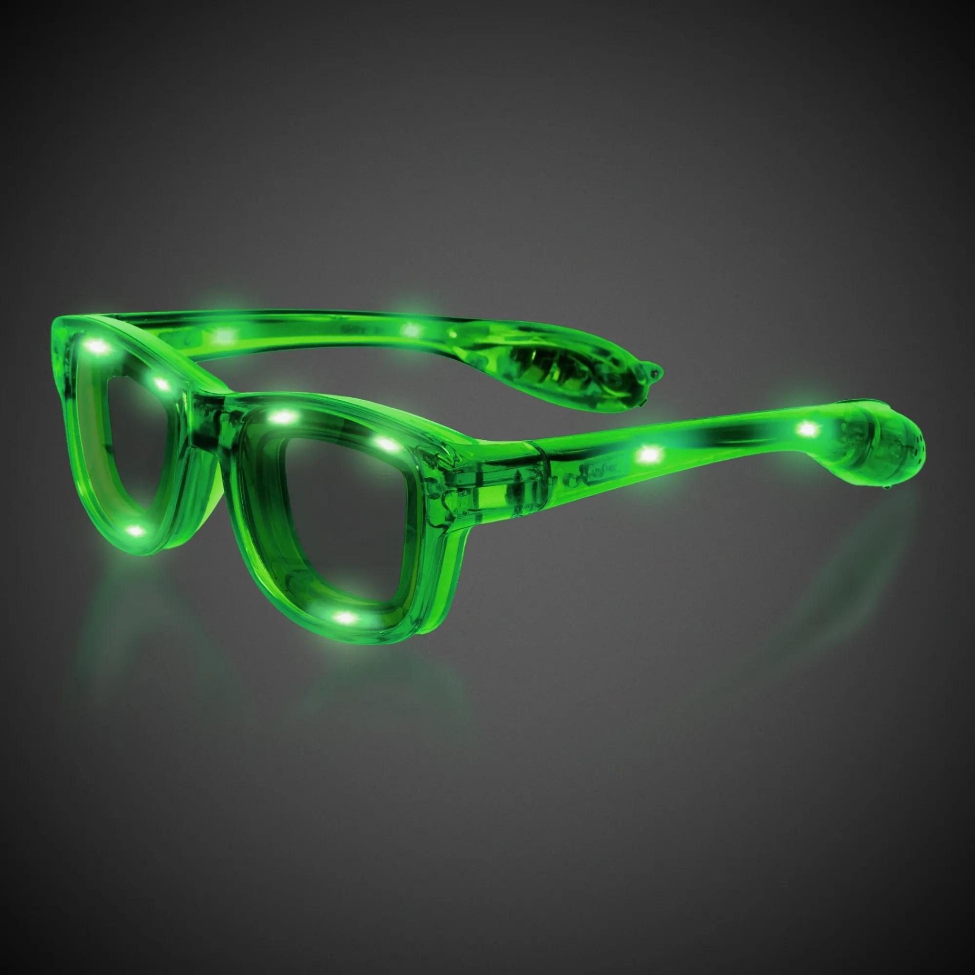Best Windy City Novelties LED Retro Sunglasses Green