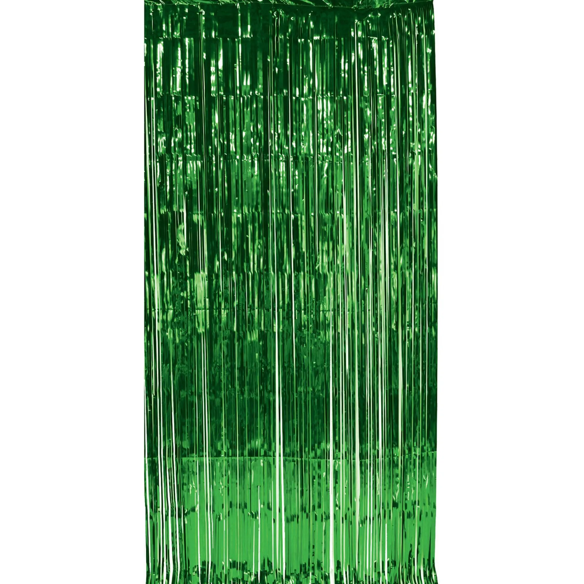 Outlet Windy City Novelties Green Metallic Fringe Curtain