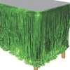 Online Windy City Novelties Green Metallic Fringed Table Skirt