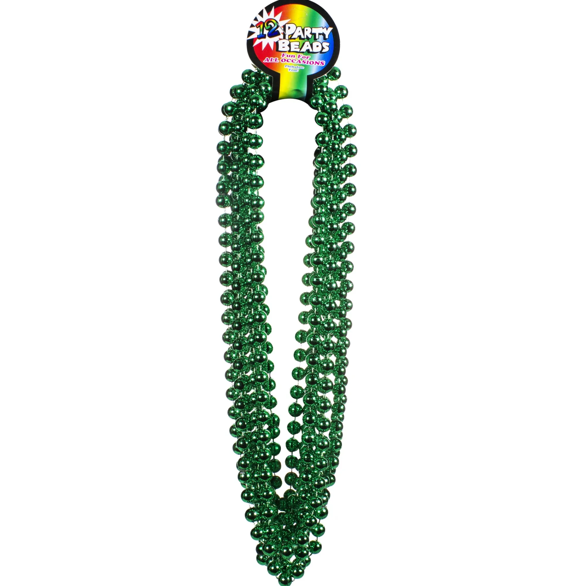 Online Windy City Novelties 33" 12mm Bead Necklaces Green
