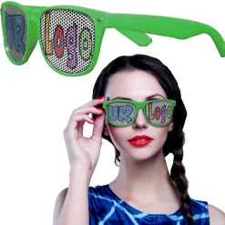 Windy City Novelties Novelty Custom Sunglasses Green